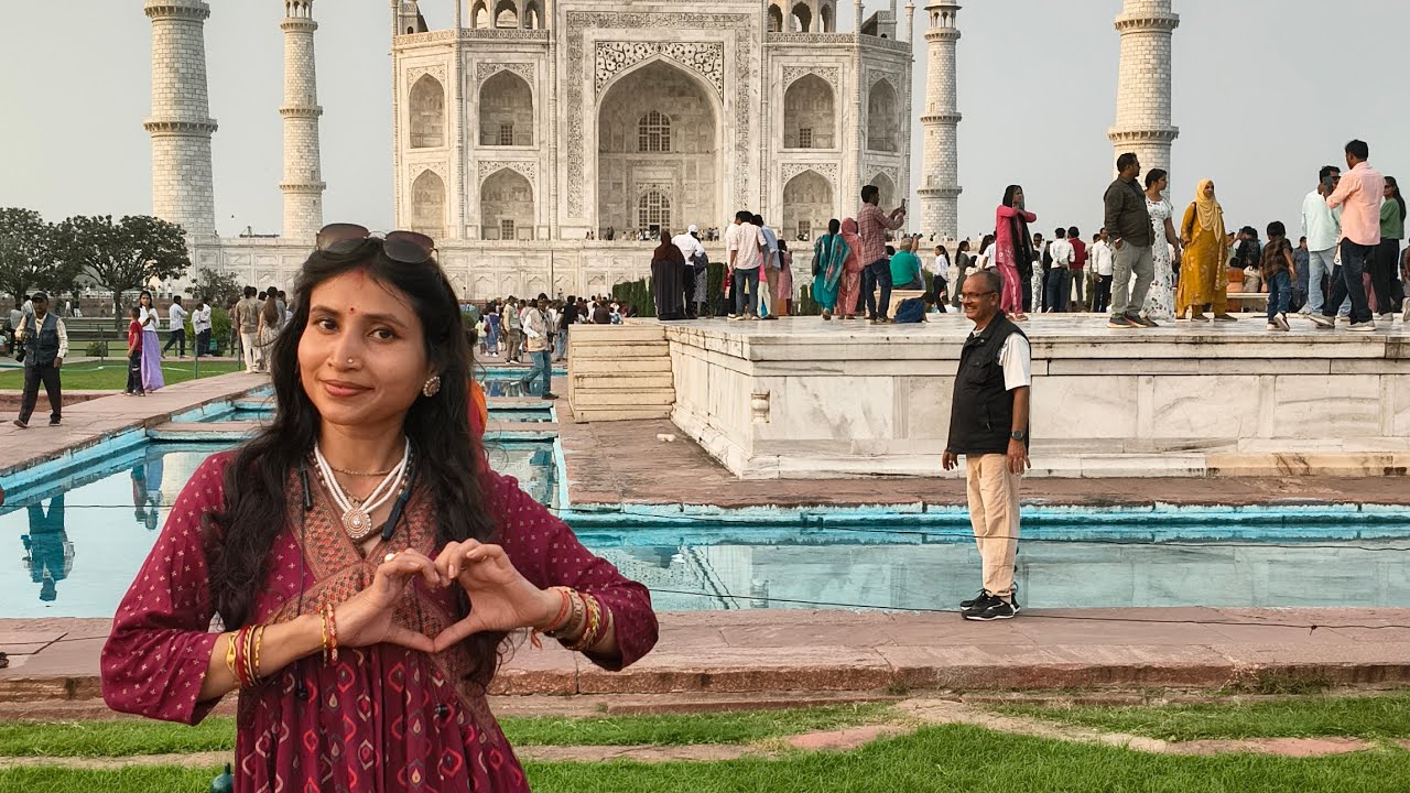 Prem Mandir Vrindavan 🙏|| Tajmahal ❤️ || Agra Fort 👌|| Reshmi Das || YouTube Video ||
