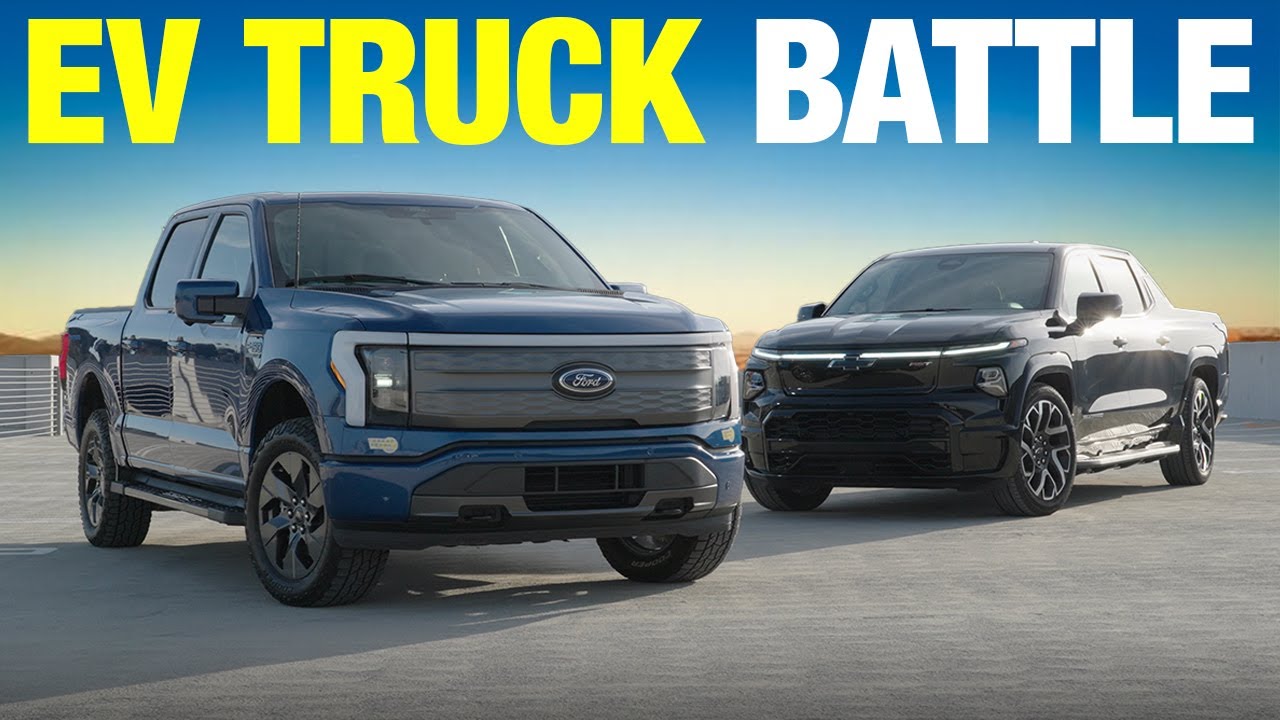 Chevy Silverado EV vs. Ford F-150 Lightning: Big, All-American and Fully Electric Trucks