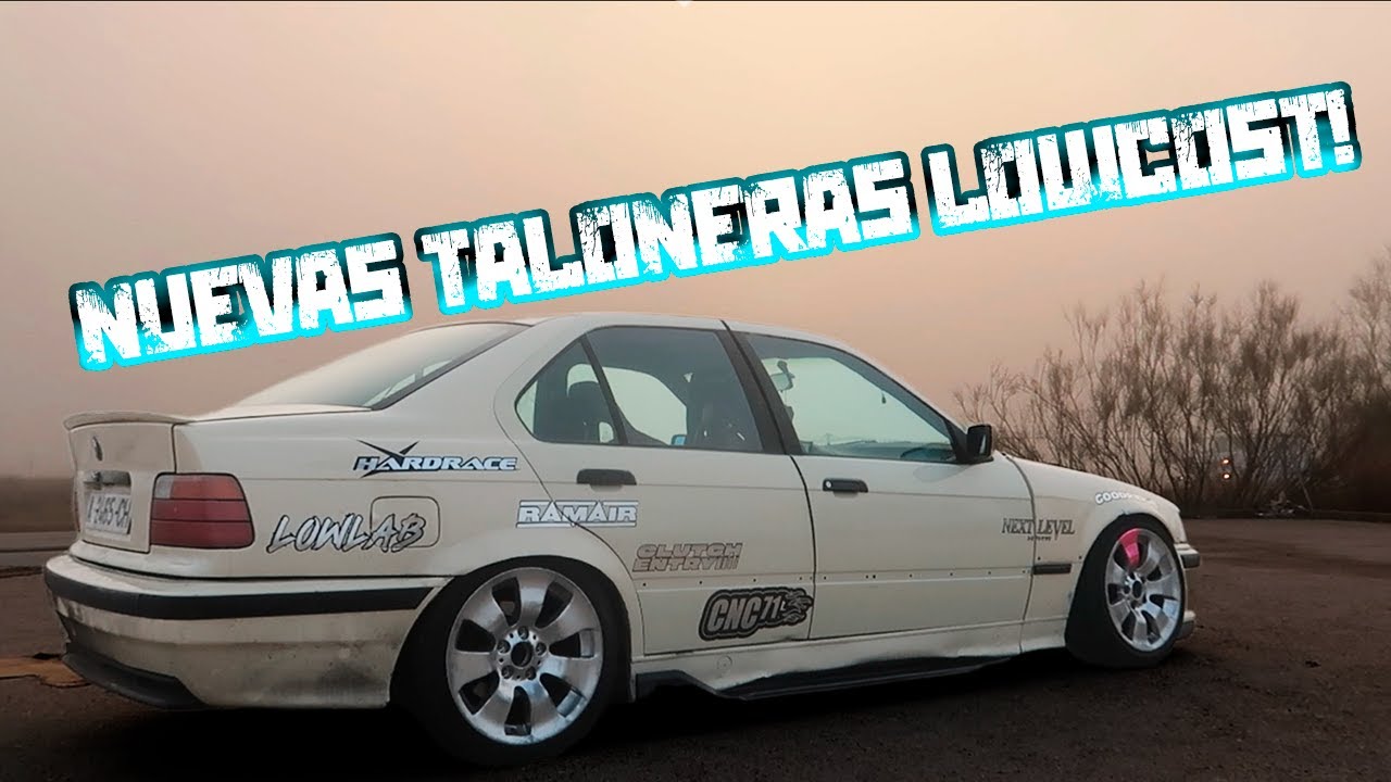 LE MONTO TALONERAS MUY BARATAS A MI BMW E36 II ROPEBU