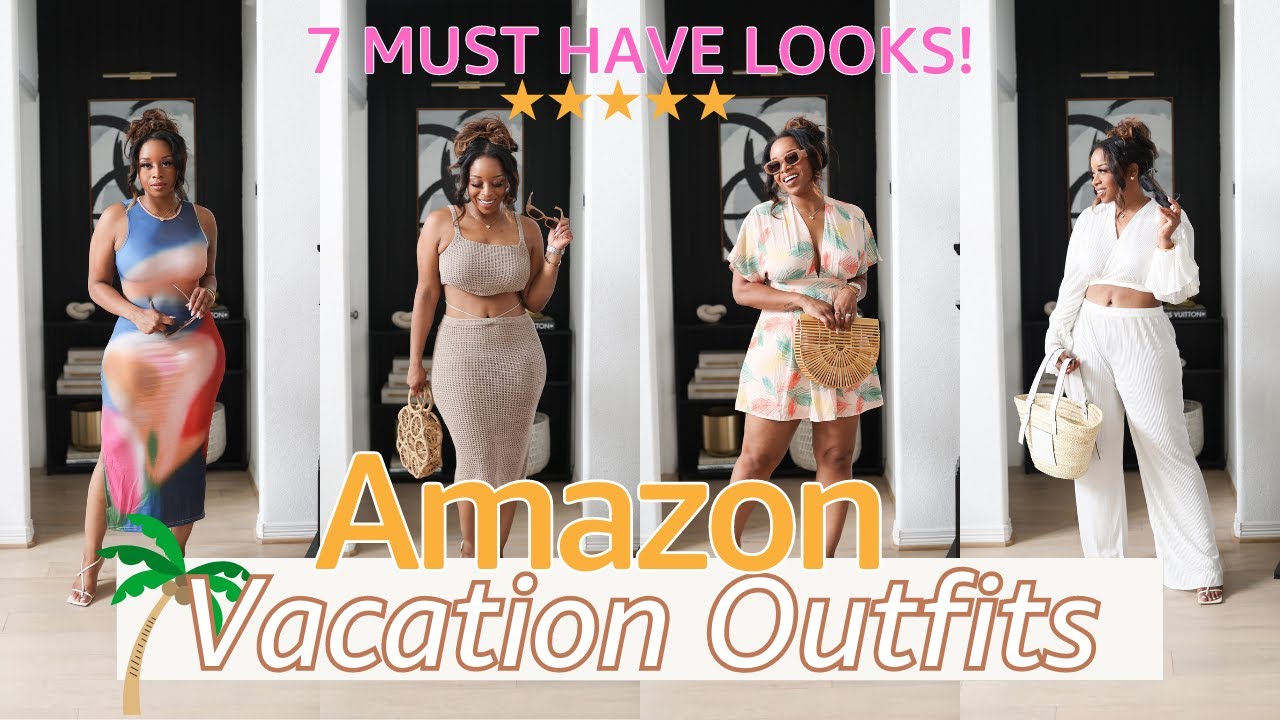 Amazon MUST HAVE Summer Vacation Outfits & Accessories | Vacation Haul | #amazonfashion #vacaymode