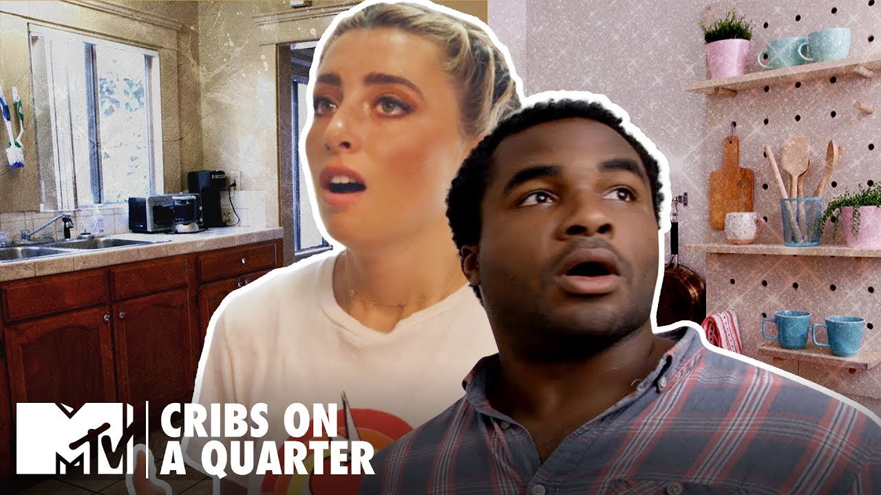 Can This Gross Kitchen Be Transformed For Only $250? | Cribs on a Quarter