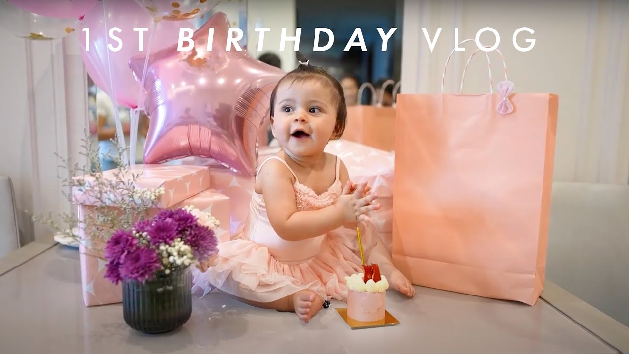 Celebrating Our Daughters 1st Birthday - Iraya Turns ONE!