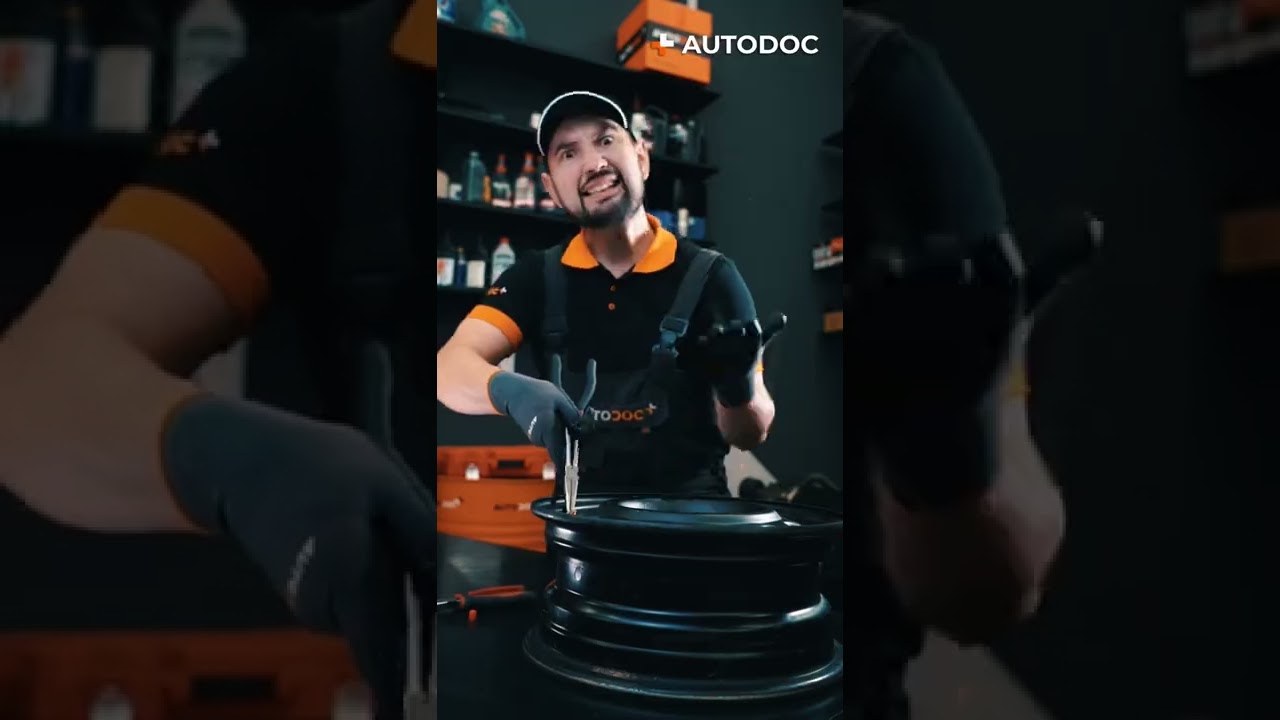 How to install a tyre valve easily | AUTODOC #shorts