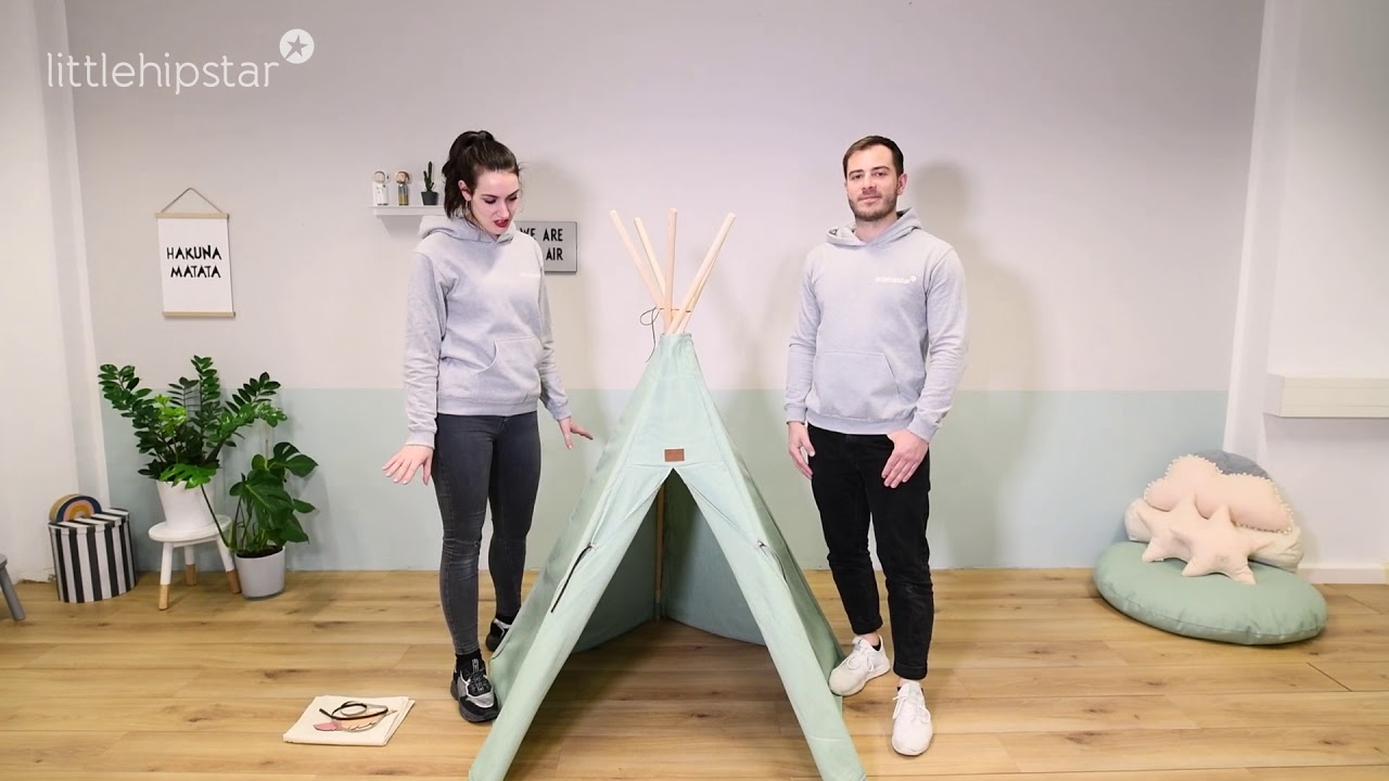 Nobodinoz Tipi Aufbau in 5 Minuten - simpel und schnell 😱🙏
