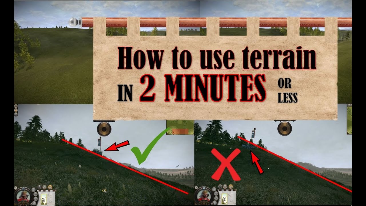 How To Use TERRAIN - A Quick Tactics Guide - Shogun 2