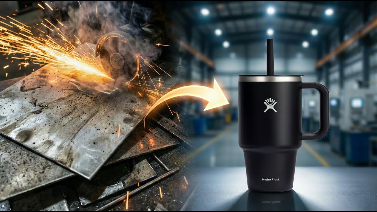 INSIDE The Secret Factory Making Your Favorite Tumblers! (Stainless Steel Magic)