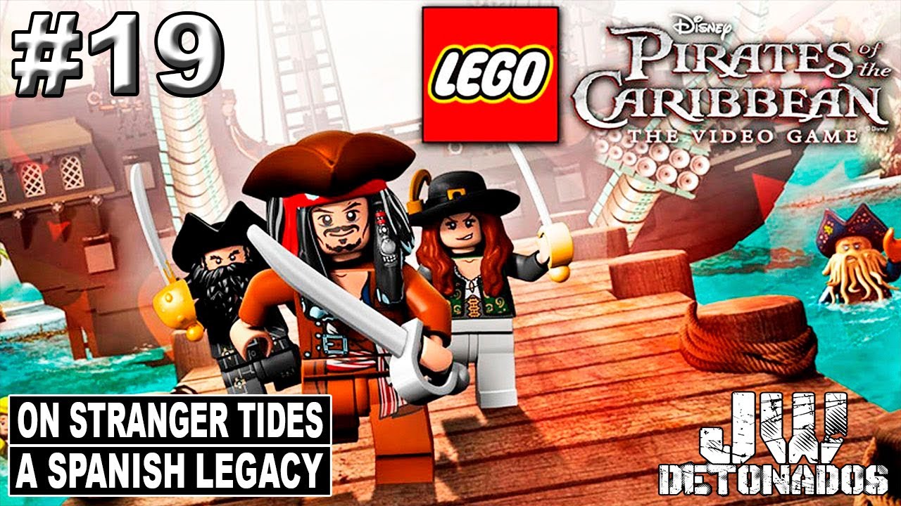 WII | LEGO: PIRATAS DO CARIBE: THE VIDEO GAME #19 [ ON STRANGER TIDES ] (1080p60)