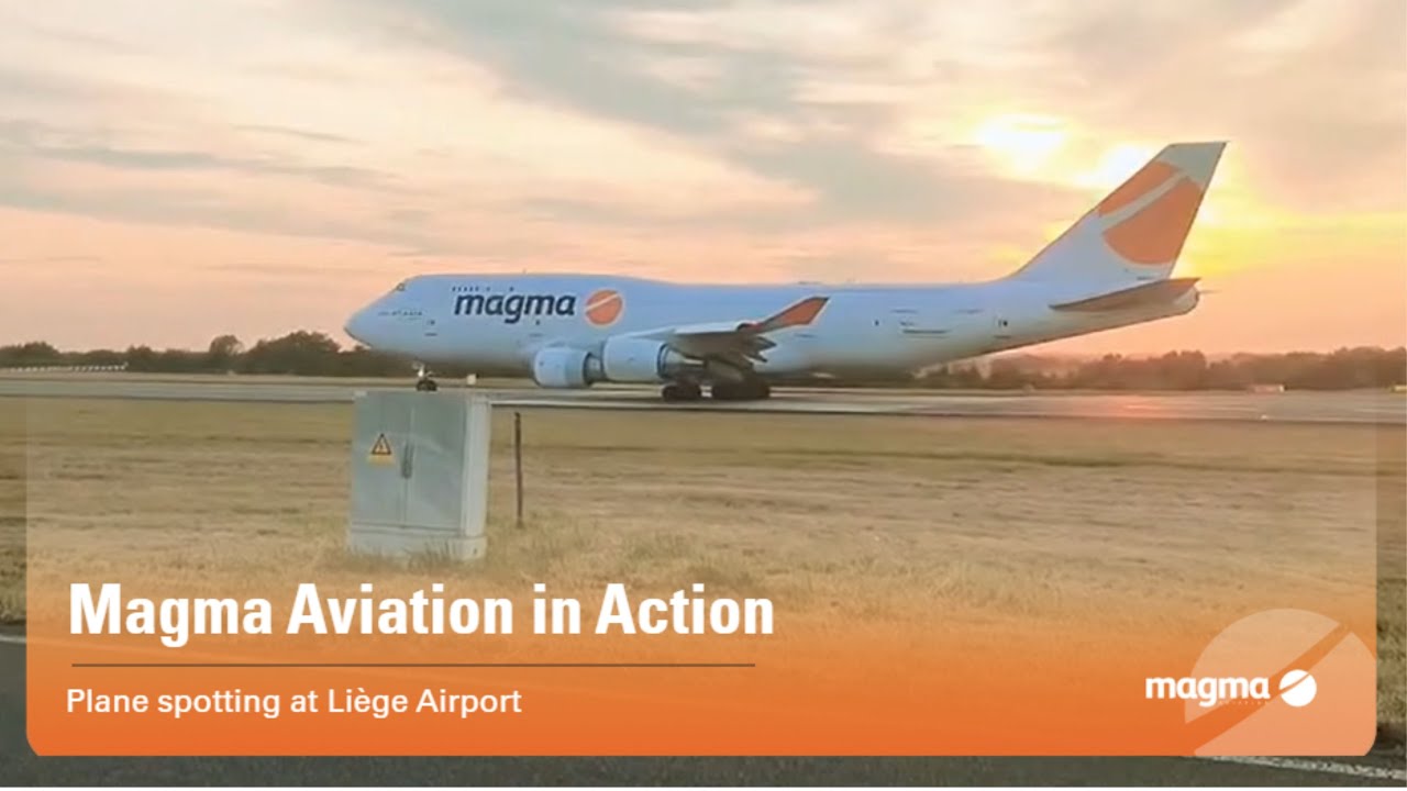 Magma Aircraft Spotted Again at Liège Airport