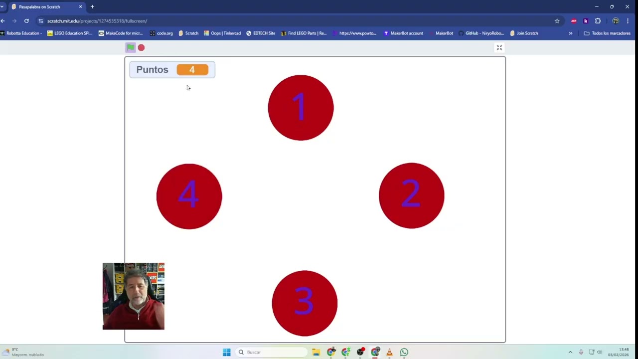 Pasapalabra educativo con Scratch