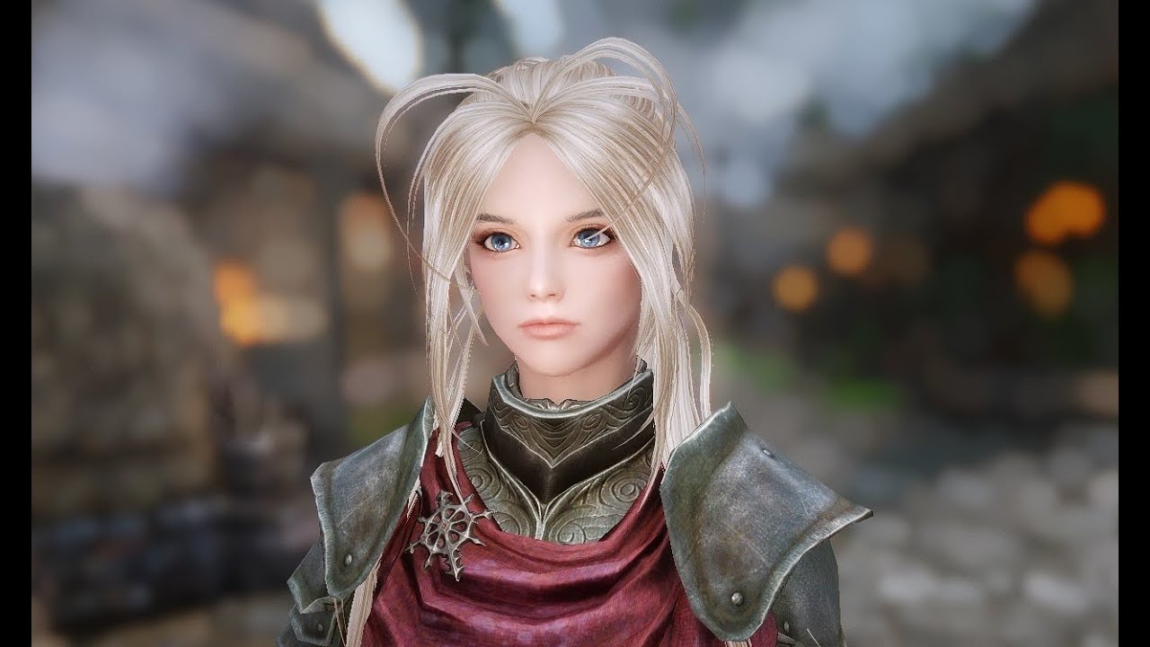 Skyrim: Best Hair Mod - Yundao HDT Hair V5.5