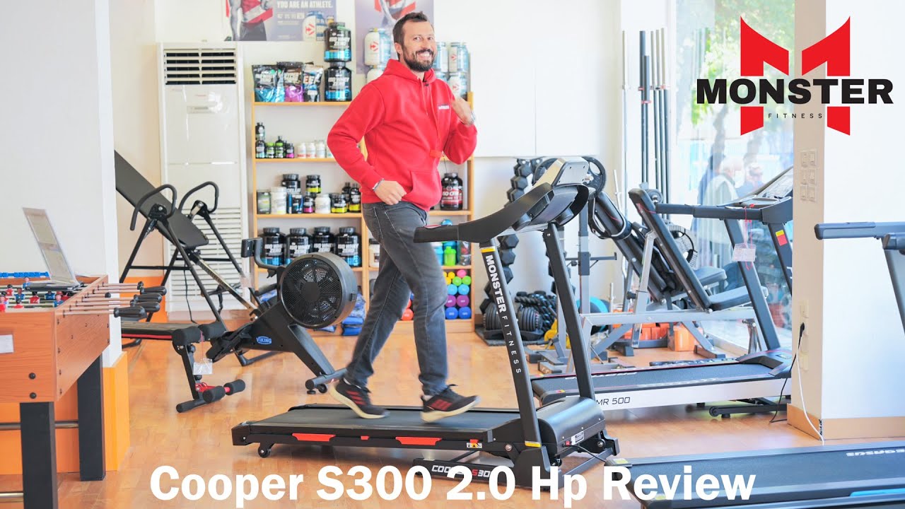 Διάδρομος Γυμναστικής Monster Cooper S300 (Greek Review)