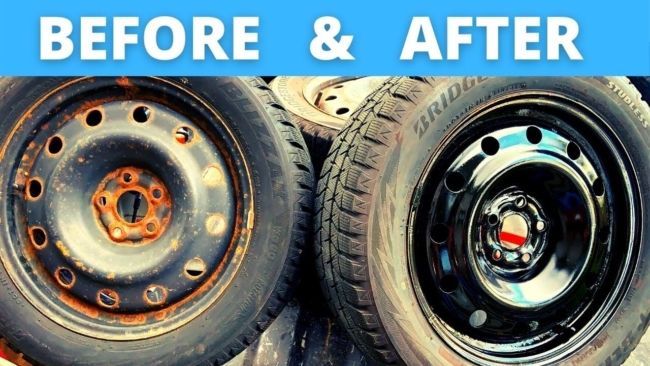 How to Paint Your Wheels - On a Budget