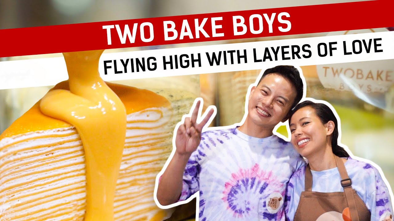 Flying high with layers of love : Two Bake Boys - Food Stories