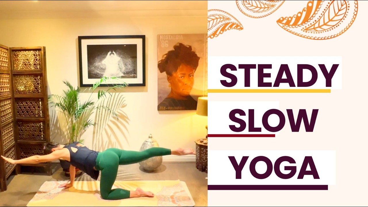 75-Minute Slow Hatha Yoga | Long Holds, Hip Opening & Meditation