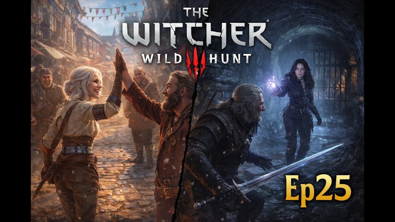 The Witcher 3 Let's Play FR – Retrouvailles du passé et plan final contre la Chasse (Episode 25)