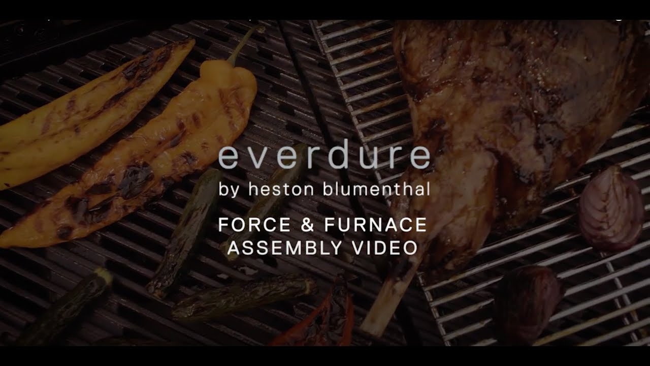 Everdure by Heston Blumenthal FORCE / FURNACE Assembly Video