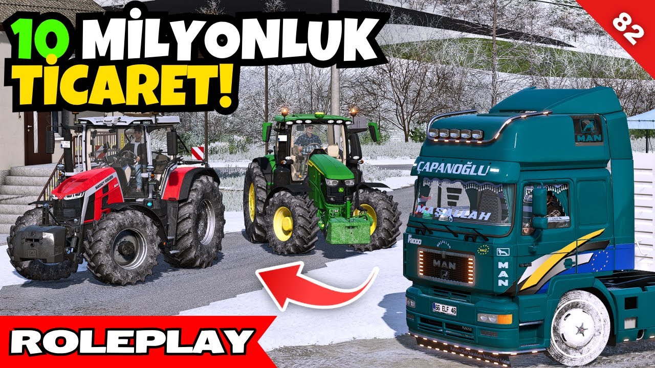10 Milyonluk Ticaret! Massey 8S 245 ile Köy Karıştı 💸🚜
