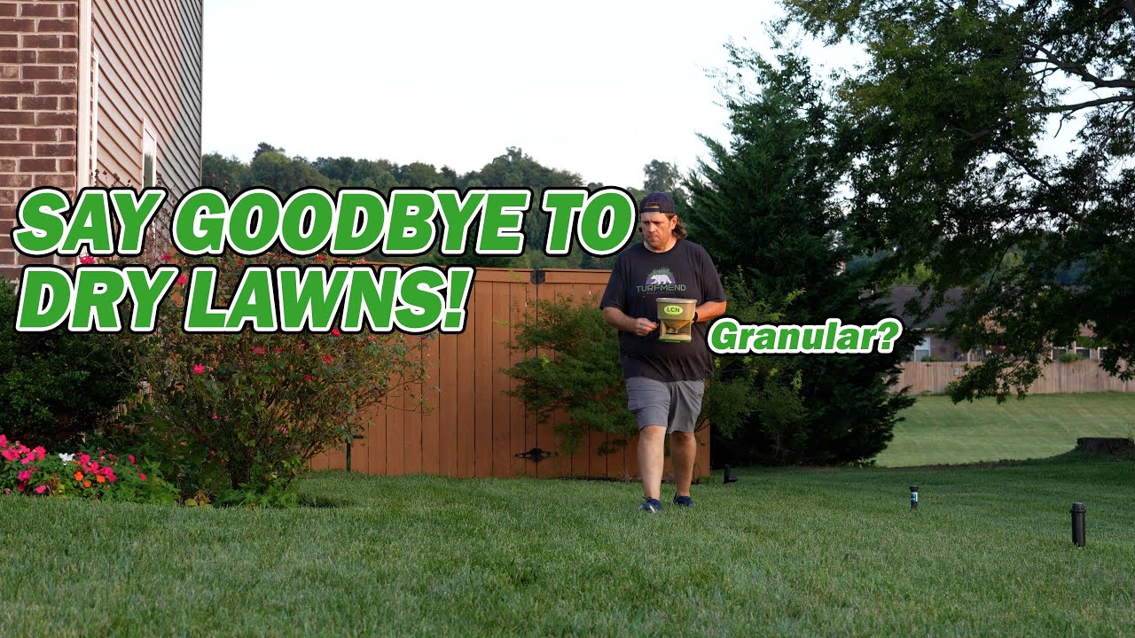 No more DRY LAWNS! NEW Product Alert!