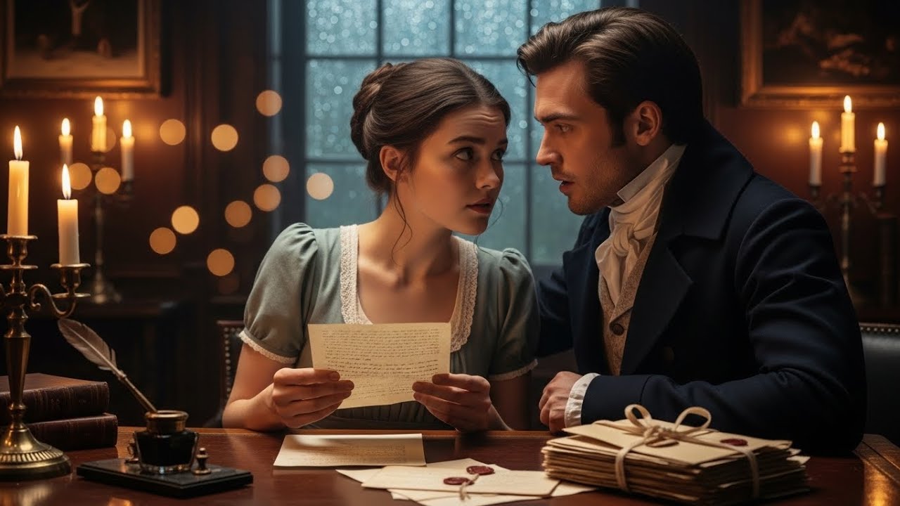 THE BARON HIRED HER TO TRANSLATE HIS DEAD WIFE’S LETTERS… EACH ONE EXPOSED HER LIE
