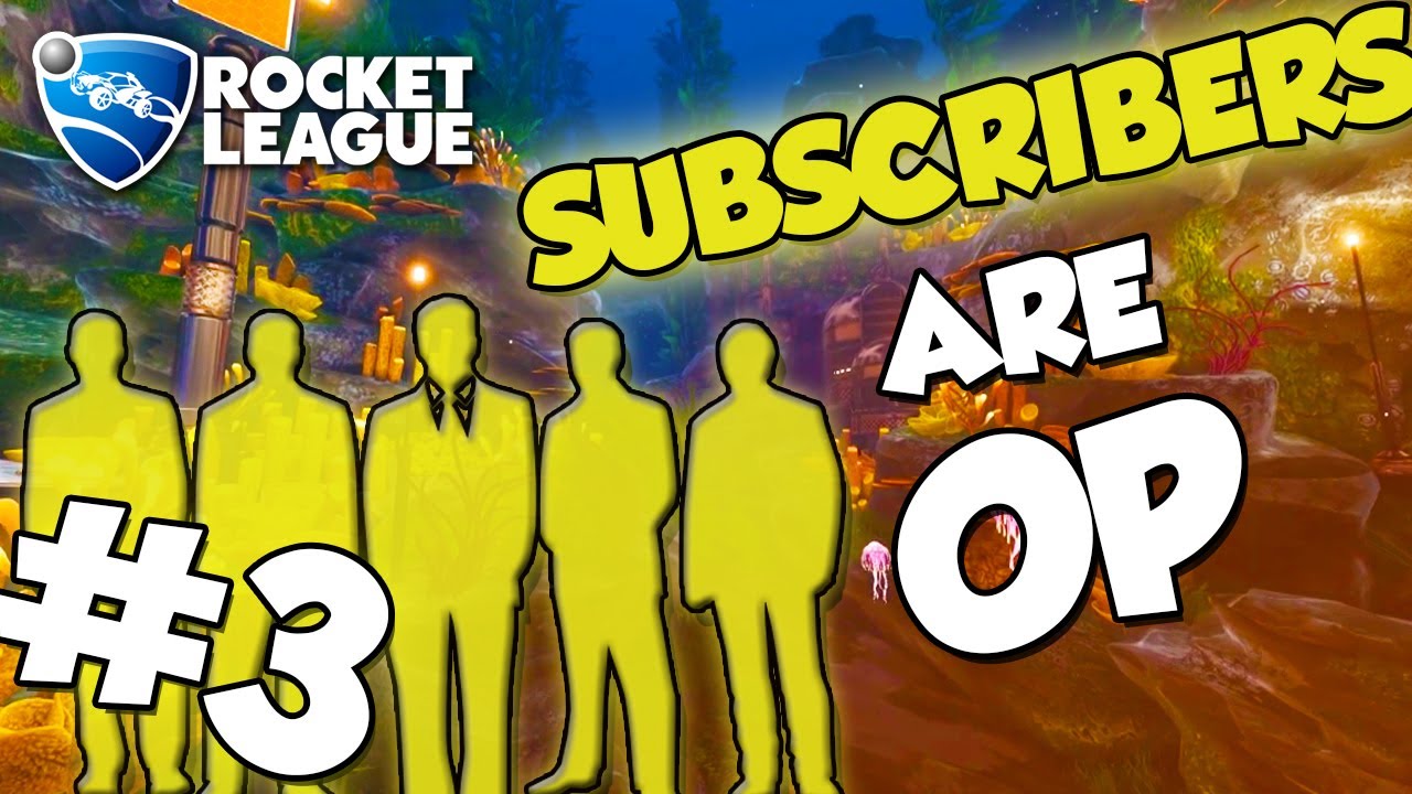 Subscribers are OP #3 | Rocket League Montage