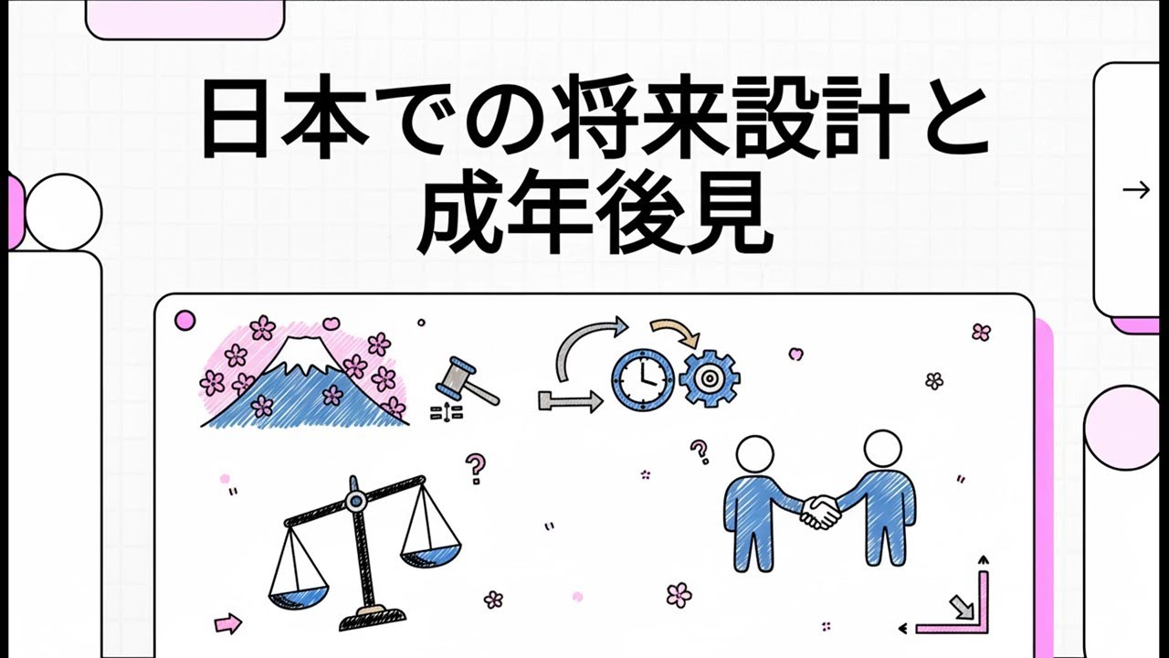 日本での将来設計と成年後見