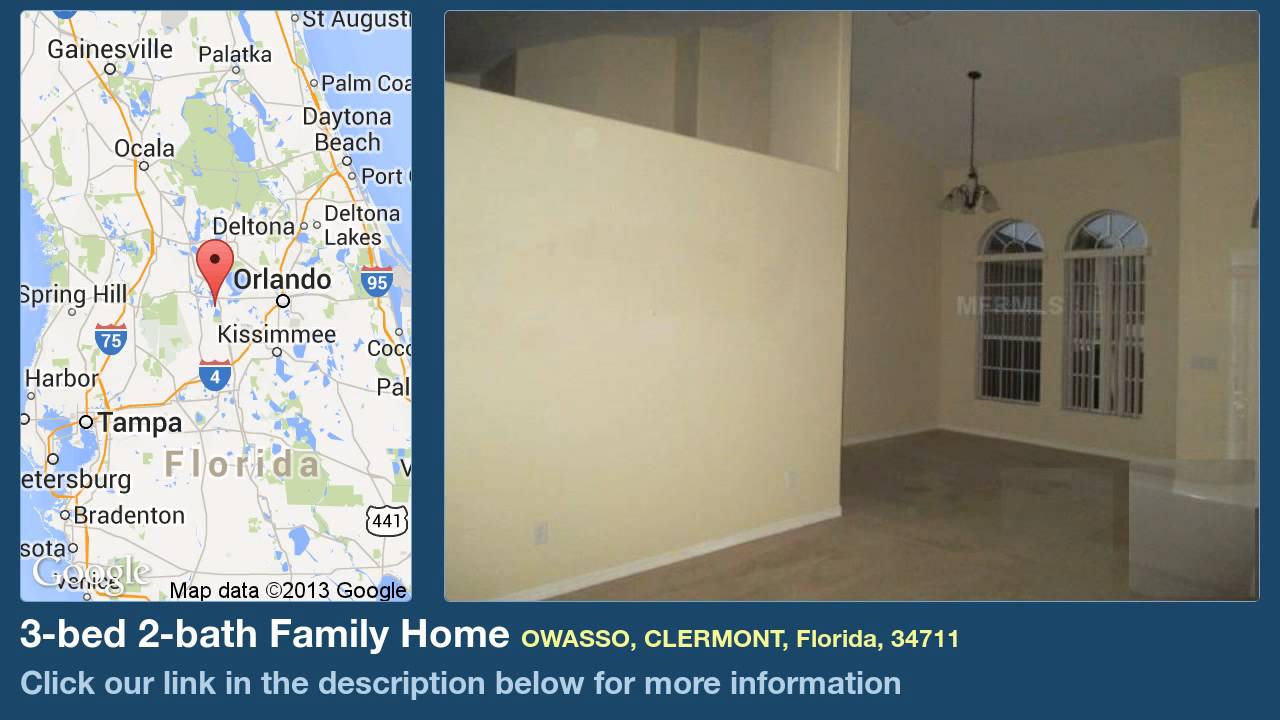 3-bed 2-bath Family Home for Sale in Clermont, Florida on florida-magic.com