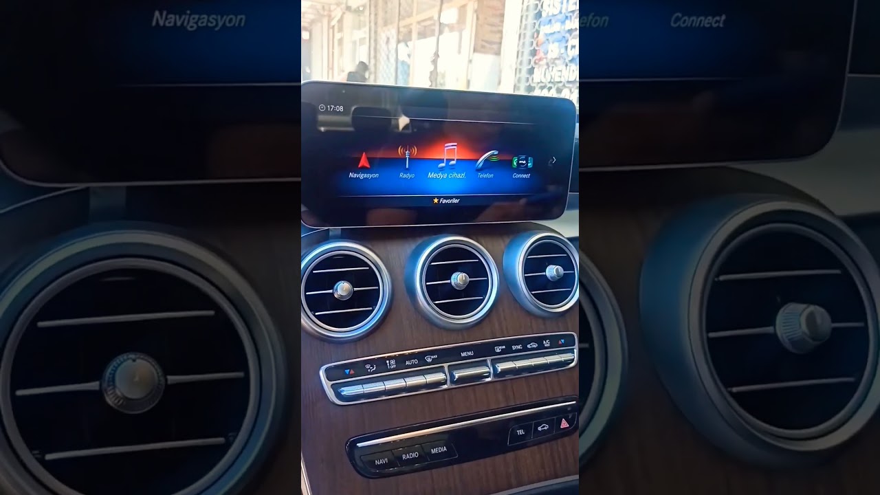 Mercedes C SD Kart Navigasyon Haritası | Mercedes Navigasyon Haritası | #mercedesshorts #shorts