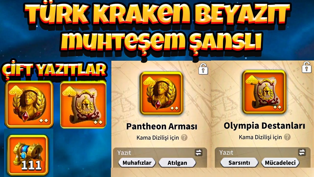 TÜRKİYENİN EN ŞANSLI KRAKEN HESABINA TEÇHİZAT YAPIYORUZ - Rise of Kingdoms