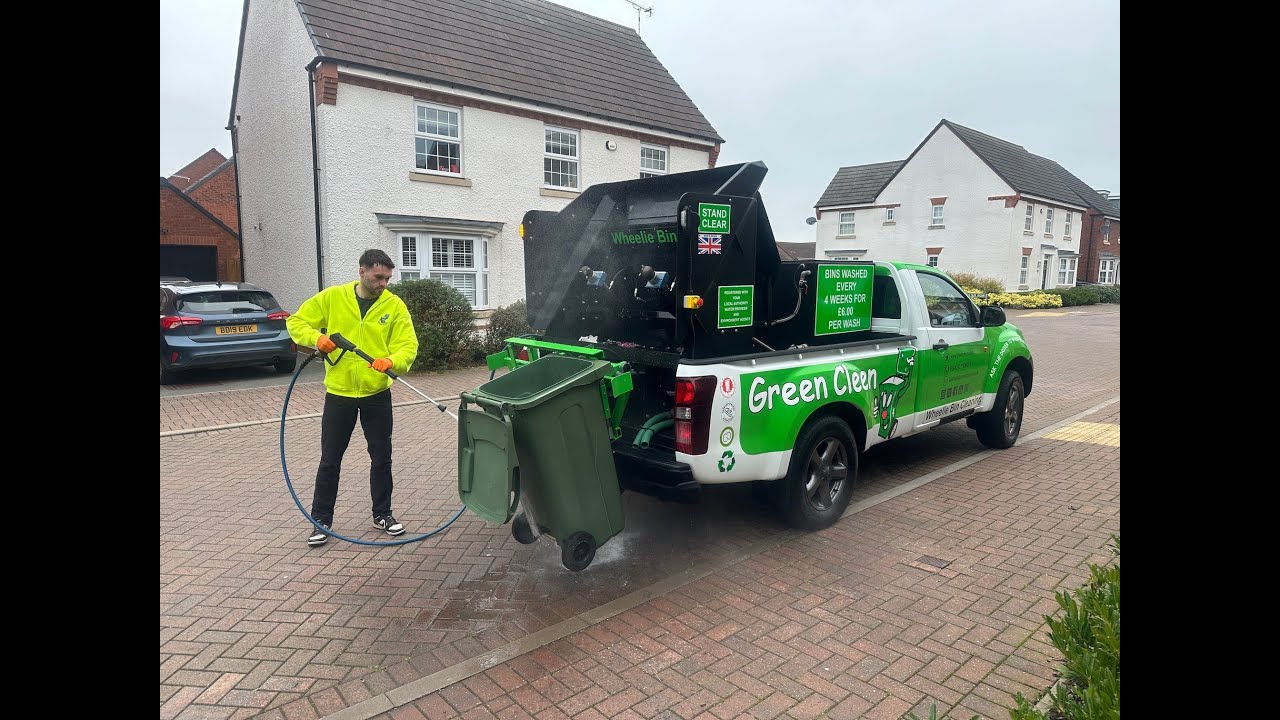 Green Cleen (Stoke) - Wheelie Bin Cleaning Service