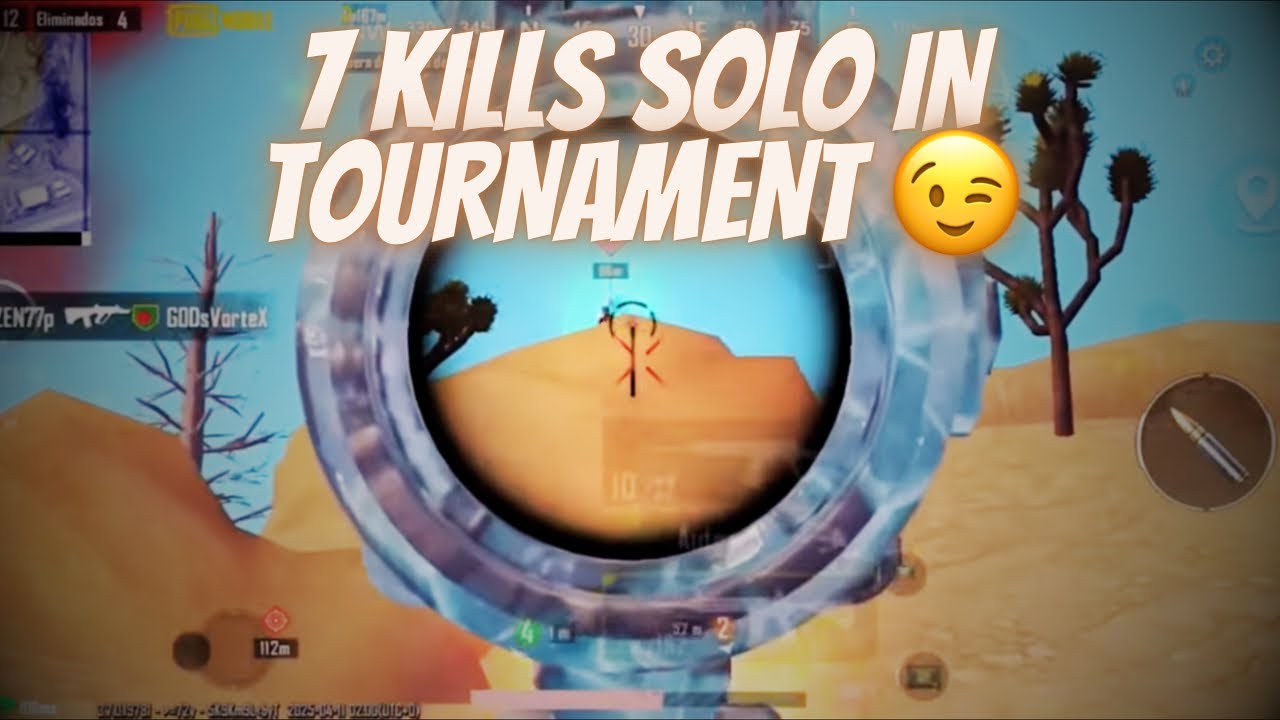 7 KILLS SOLO IN TOURNAMENT | IPHONE 15 PRO MAX #PUBGMOBILE #CreadoresPUBGMLATAM