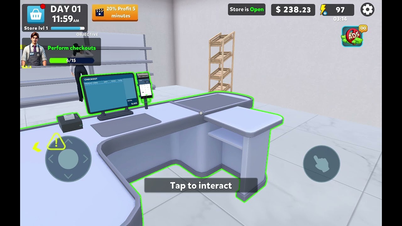 My Supermarket Journey mobile gameplay