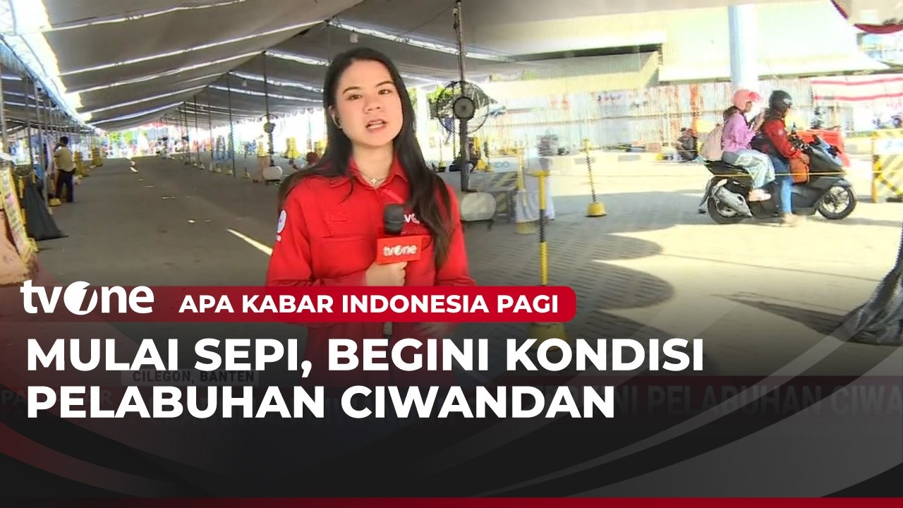 Pelabuhan Ciwandan Sudah Sangat Sepi Pemudik | AKIP