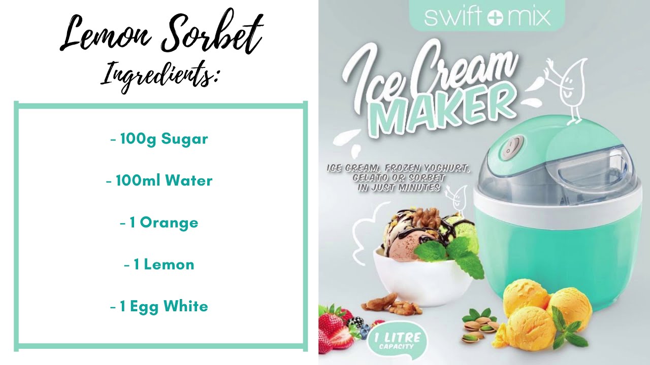 Home Made Lemon Sorbet Recipe