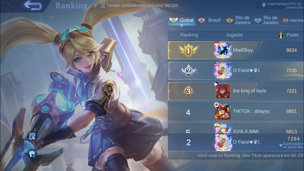  TOP 3 GLOBAL LAYLA PUSH RANK LET'S PLAY TOGETHER 🔥🎮  #mlbb mobilelegends