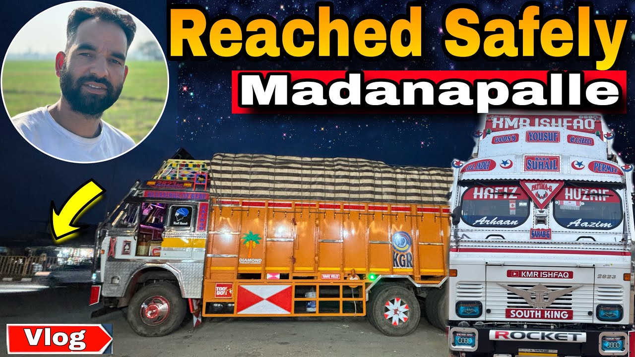4Th Day Ride Continue 🚀|| Finally Reached Safely Madanapalle 😴|| 
