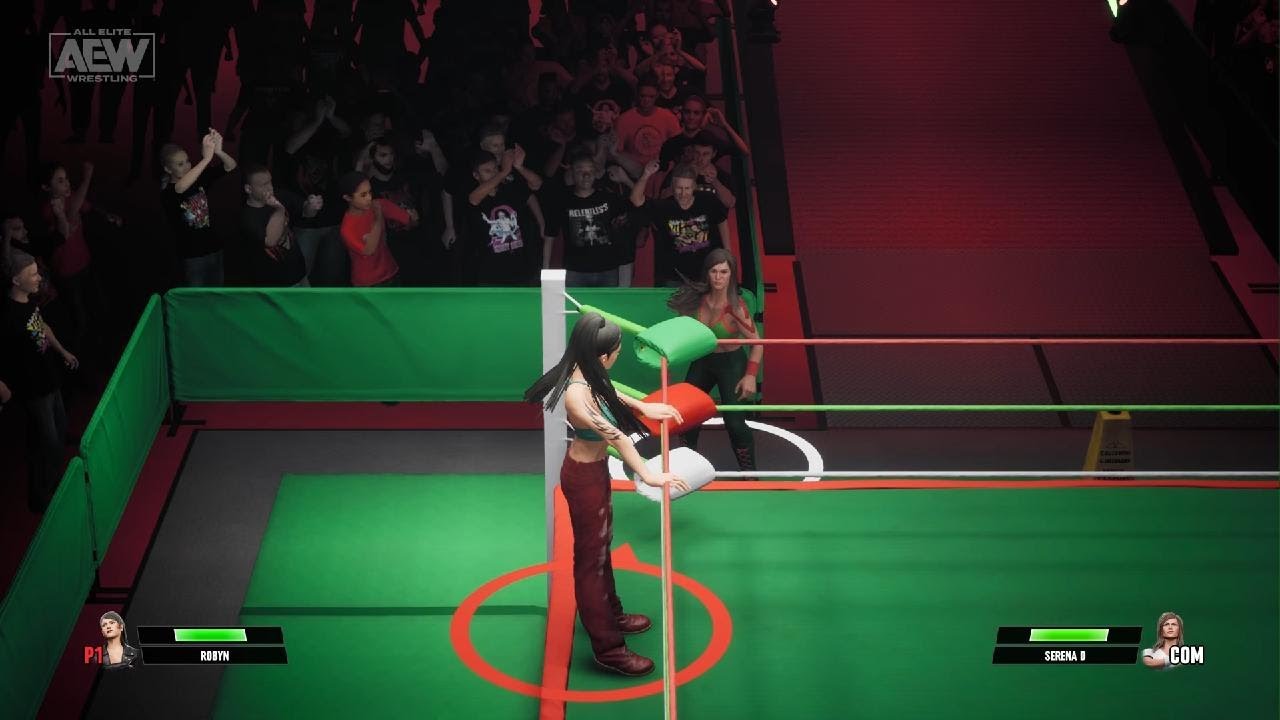 AEW: Fight Forever Serena Deeb vs Robyn Renegade Street FIGHT