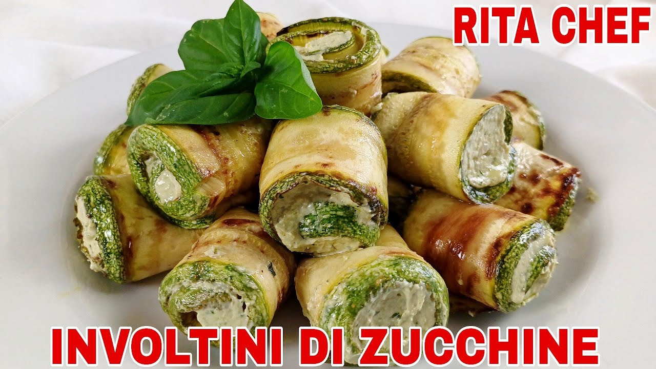 ХОЛОДНЫЕ РУЛЕТИКИ ИЗ КАБАЧКОВ🥒РИТА ШЕФ-ПОВАР | COLD ZUCCHINI ROLLS.
