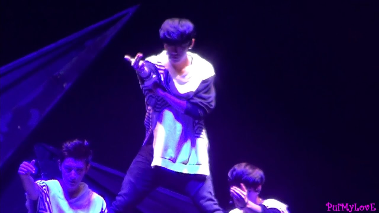 140921 EXOPLANET in Beijing - Overdose, Growl, Wolf Luhan Focus