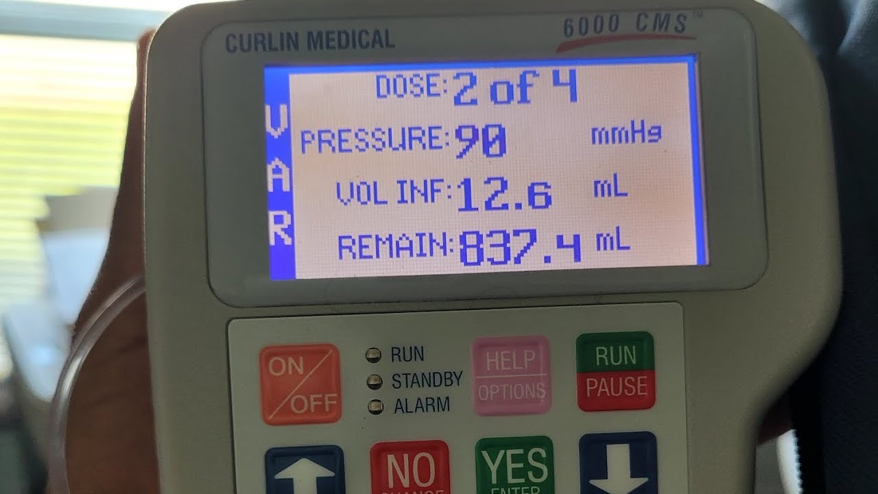 Curlin 6000 Infusion pump - Home infusions