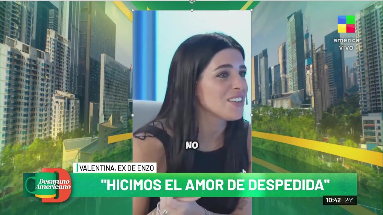 🔴 Valentina Cervantes reveló detalles de su separación de Enzo Fernández