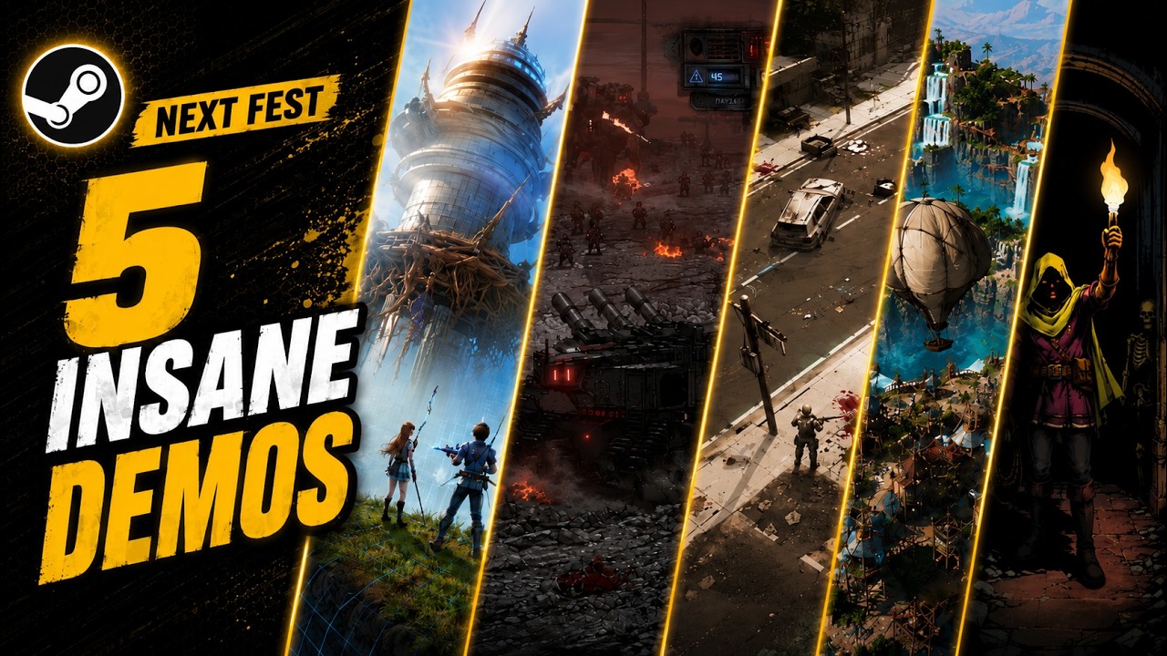 5 демоверсий с Steam Next Fest, в которые НУЖНО сыграть