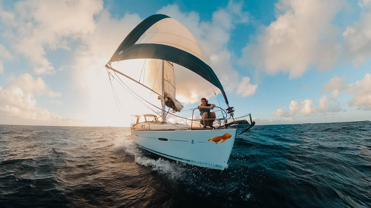 Across the Atlantic SOLO on my Beneteau Oceanis 40 -  [2200nm from Cape Verde to Antigua]  #115