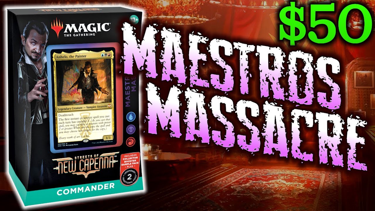 Maestros Massacre $50 Budget Upgrade | Precon Power-Up (Grixis Token Sacrifice)