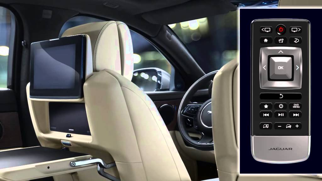 Jaguar XJ 2016 | InControl Touch Pro Rear Media System