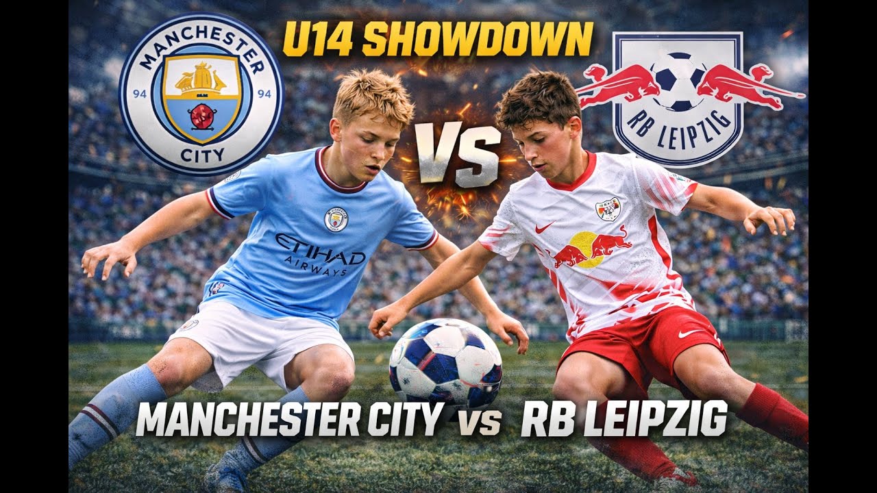 U14 (JOB 2012) Manchester City - RB Leipzig