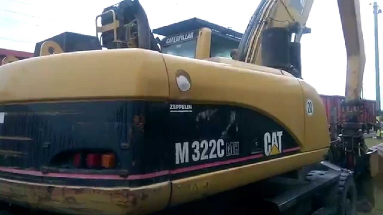 Cat M322C #Material Handler #Excavator #Walkaround