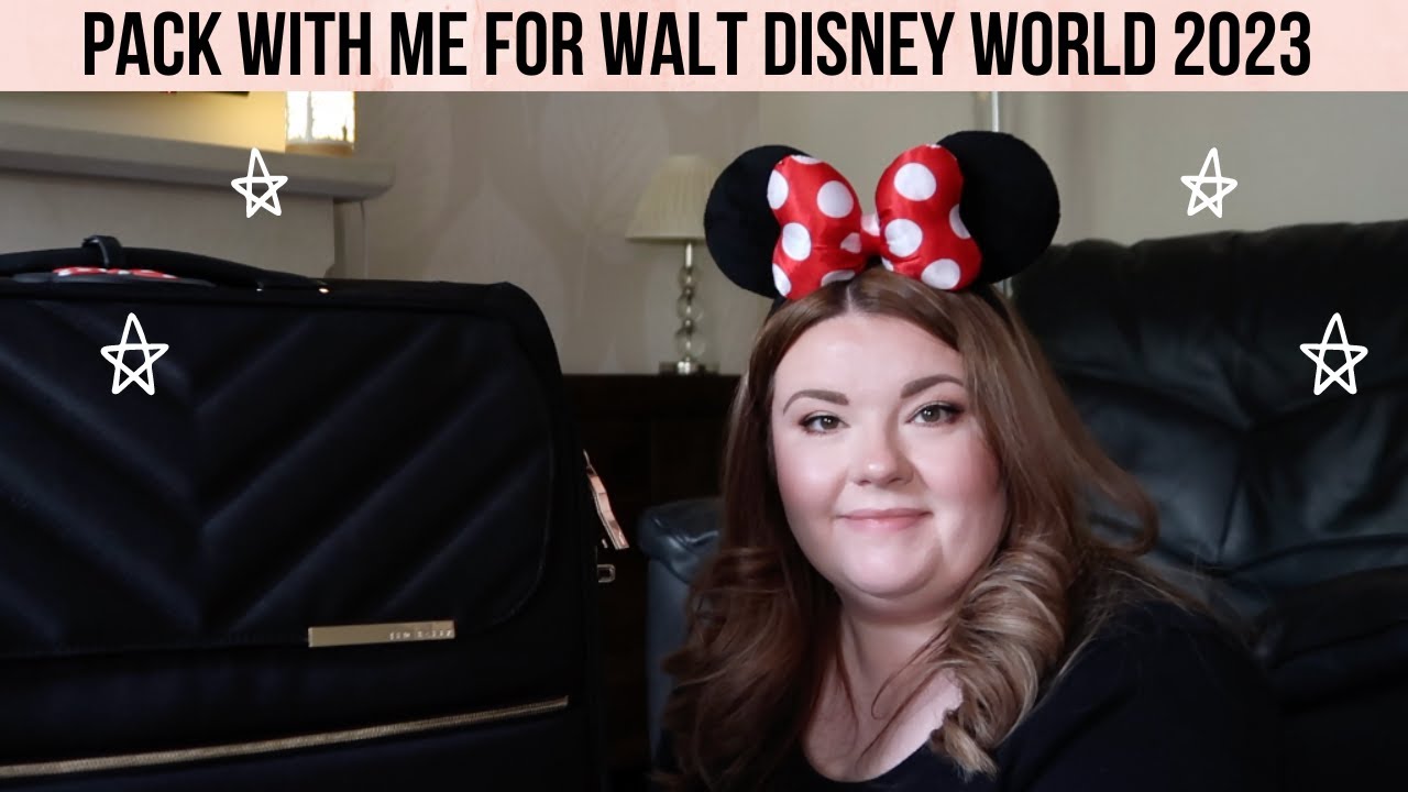 PACK WITH ME FOR WALT DISNEY WORLD 2023 | Emma Swann