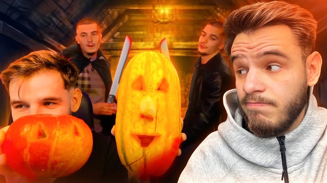 CHALLENGE ! KÜRBIS SCHLITZEN (+ Bestrafung) 