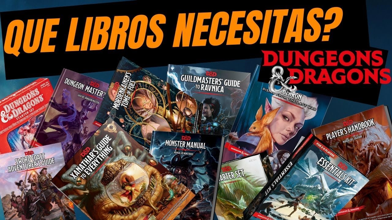 Guía de Libros de Calabozos y Dragones 5e