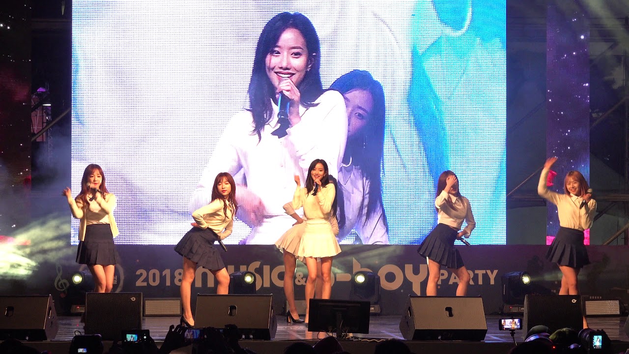 에이프릴(APRIL) - Tinker Bell (팅커벨) ◎ 2018 강남페스티벌 뮤직&비보이 파티 ★ 직캠 humoresque 4K